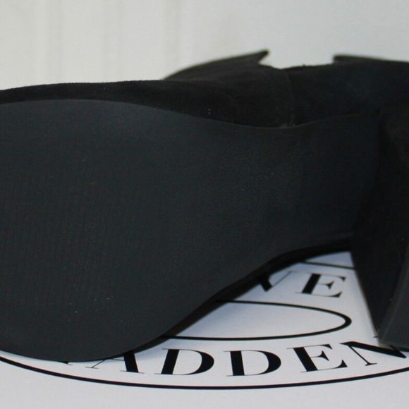 Steve Madden Nayna Cut Out Ankle Booties Black Size 6.5 - Picture 2 of 5